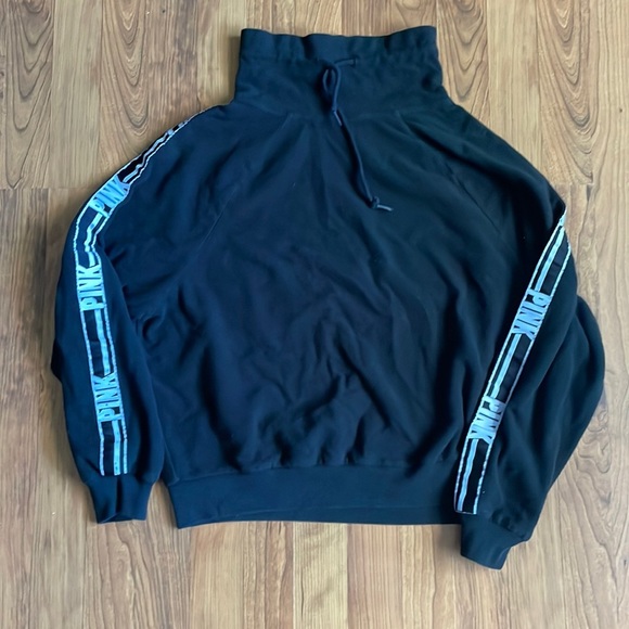 Pink Victoria’s Secret pullover cowl neck sweatshirt - Picture 1 of 4